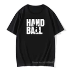 Футболка мужская с принтом, короткий дизайн, летняя брендовая Ретро футболка, мужские топы, футболка для ручных мячей
