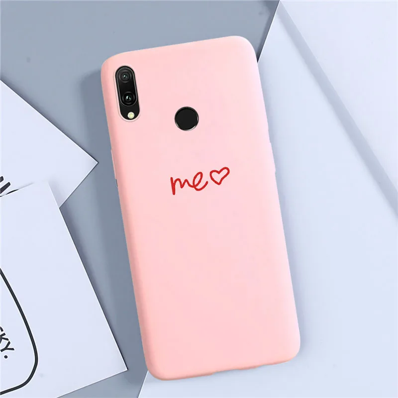 Чехол для телефона с сердечками Huawei Y3 Y5 2017 Y6 II Y9 2019 Y7 Pro Prime 2018 Nova 4E 4 3 3E 3i 2 Plus
