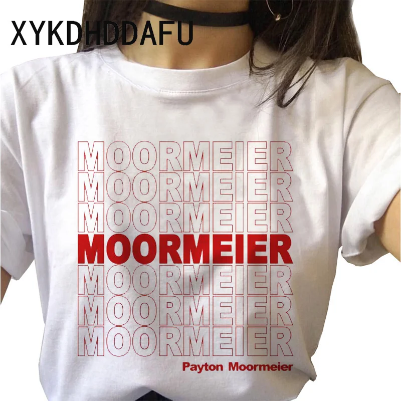 Payton Moormeier футболка для женщин модная летняя в винтажном стиле Для фанатов