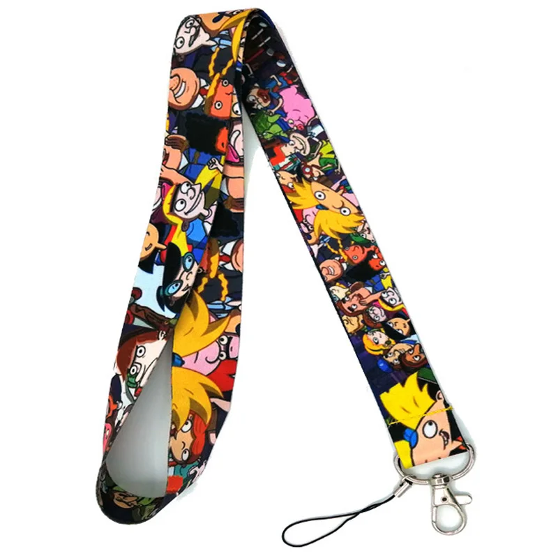 

Anime Cartoon Neck Strap Lanyard for Keys USB ID Card Badge Holder Keycord Mobile Phone Straps Webbing Necklace Lanyards