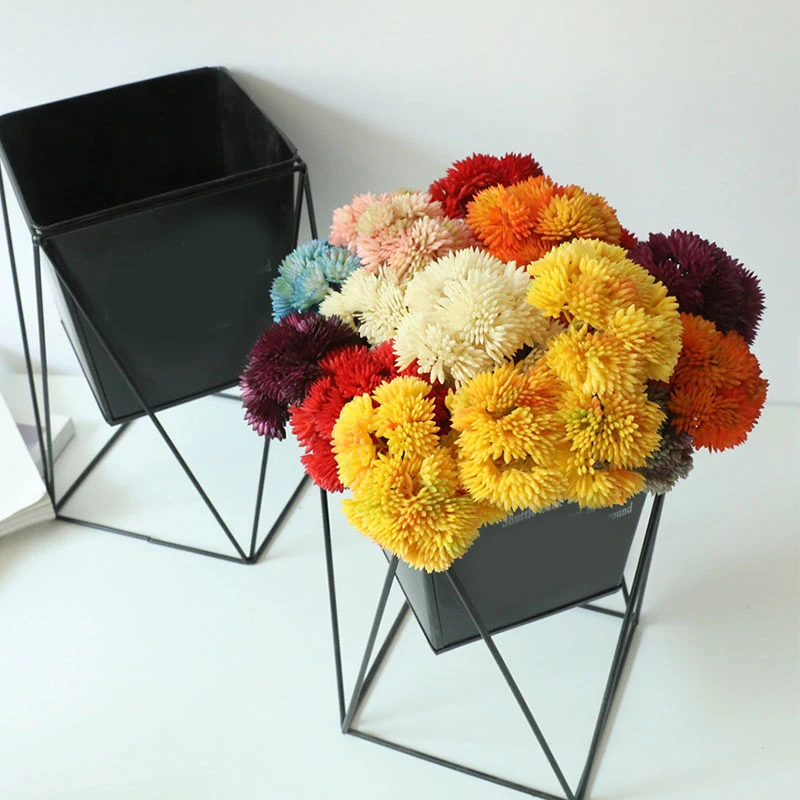

artificial flowers hydrangea branch home wedding decor silk plastic flower high quality fake flower party room decoration