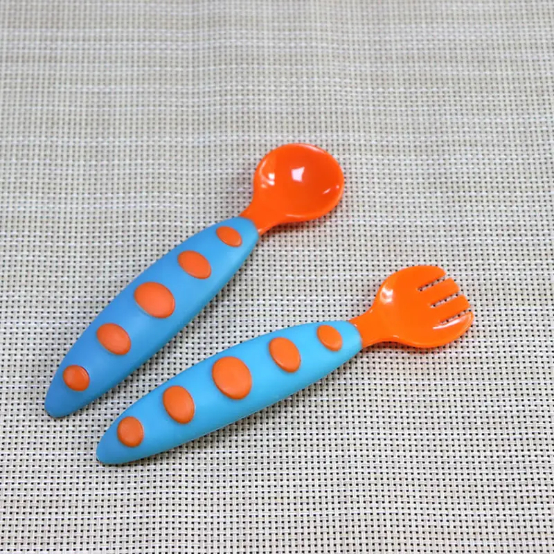 2 шт. детские пластиковые ложки и вилки из ТПЭ|fork set|dinnerware setchildren tableware set |