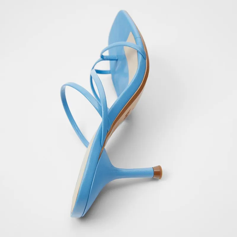 Женские босоножки на высоком каблуке цвет в ассортименте 1 шт|Тапочки| |