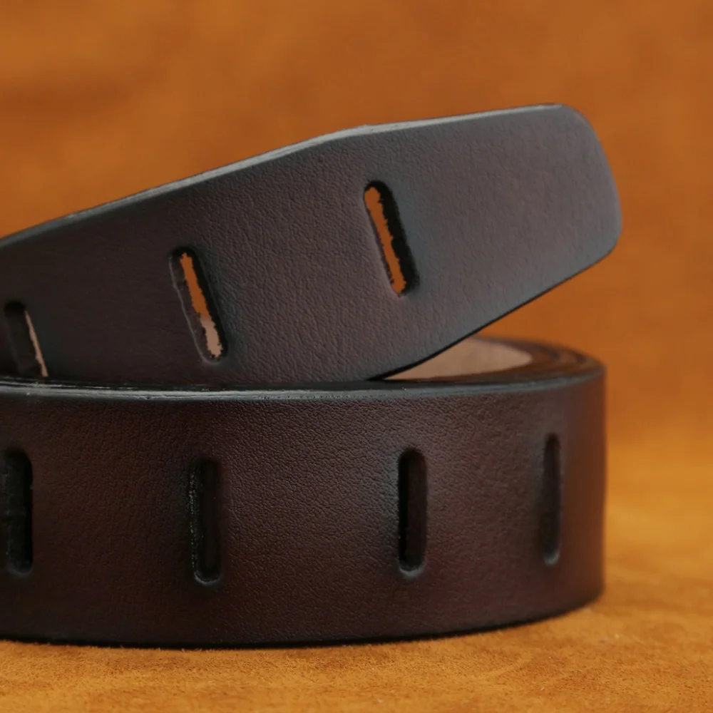 Новый дизайнерский мужской ремень Hasemeka высококачественный из натуральной кожи