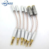 hifi balanced audio cable male 2 5mm to 3 5mm 4 4mm female high quality stero headphone conversion cables line adapter