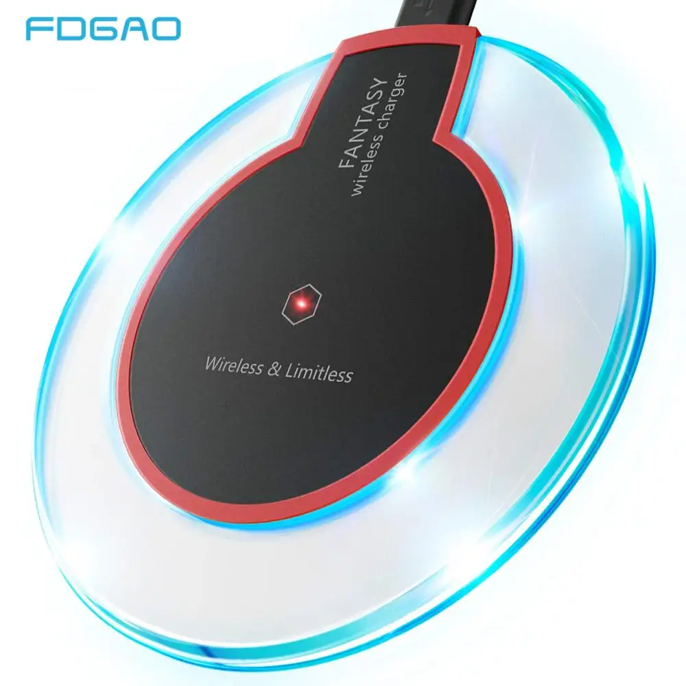 Беспроводное зарядное устройство FDGAO 5W Qi для Apple IPhone X XS Max XR 8 Plus Быстрая зарядка