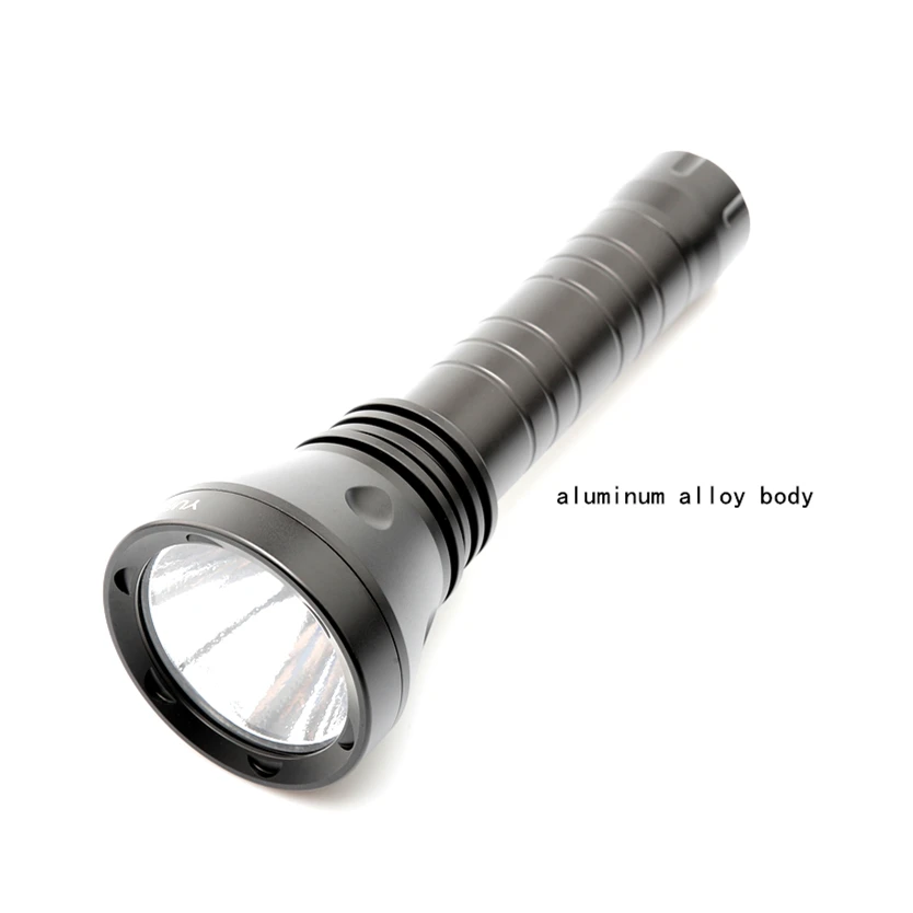 

IPX8 professional diving flashlight LED Flashlight XHP70 Tactical Torch Waterproof Lamp Ultra outdoor flashlight 26650 battery