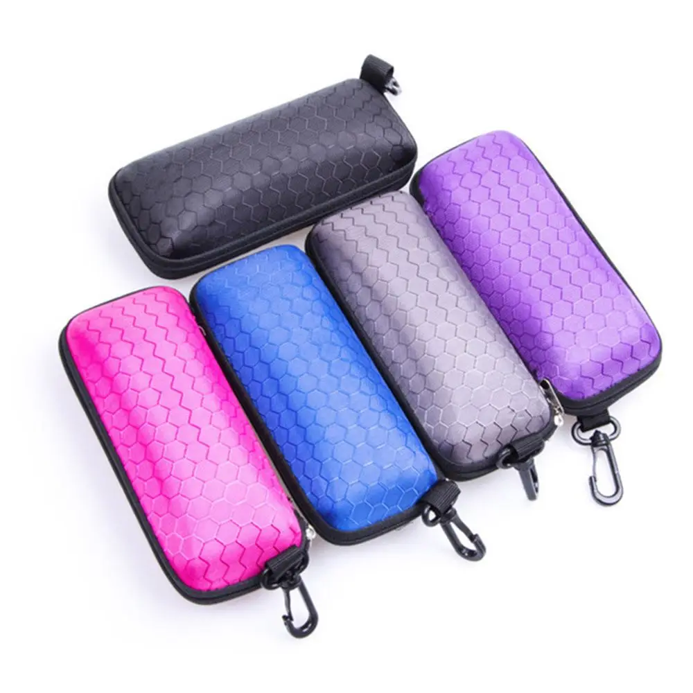 

Fashion Newly Protable Rectangle Zipper Sunglasses Hard Eye Glasses Case Protector Box Eyewear Cases Bags