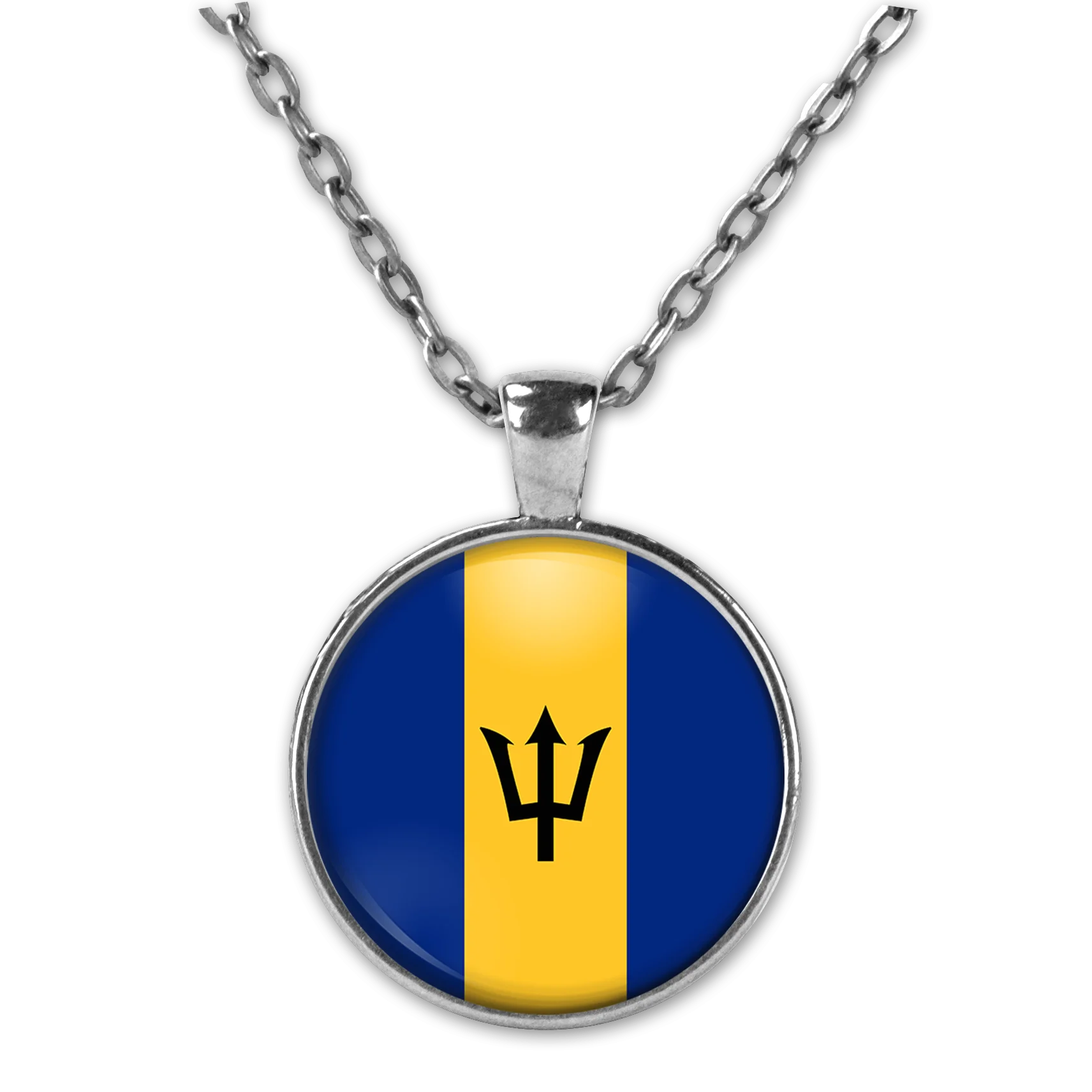 Barbados персонализированные фото ожерелье женские ювелирные изделия с картинами s