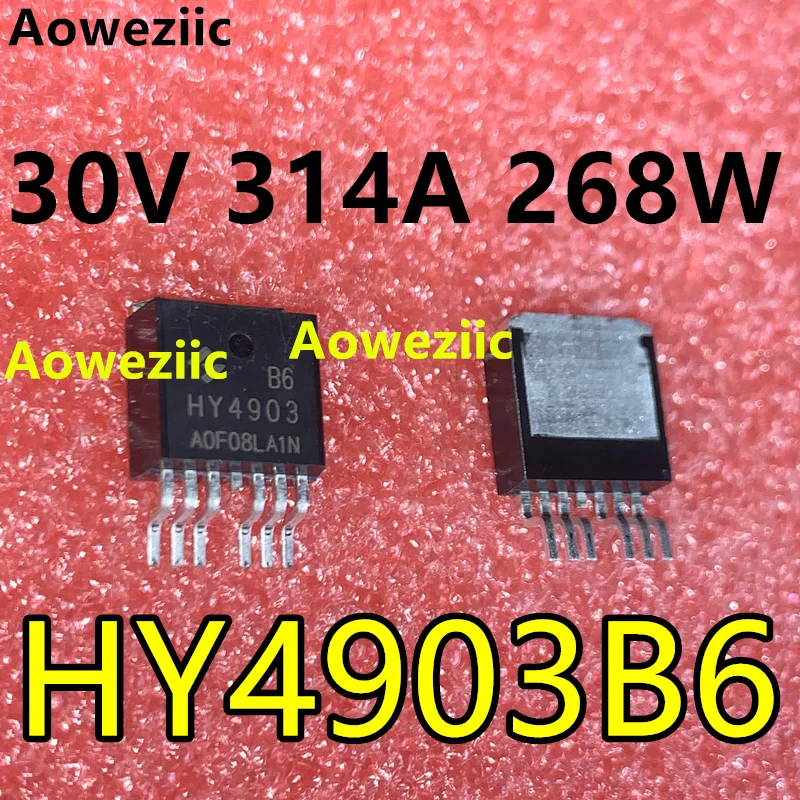 

Aoweziic 10Pcs 100% New Original HY4903B6 HY4903 TO-263-6L 30V 314A 268W N-channel MOS Field Effect Tube