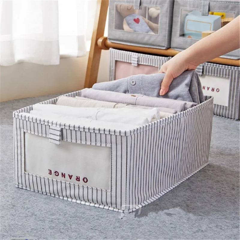 

2021 New Desktop Storage Boxes Non-Woven Fabric Living Room Hot Sales New Trends Popular Folding Environmentally Friendly