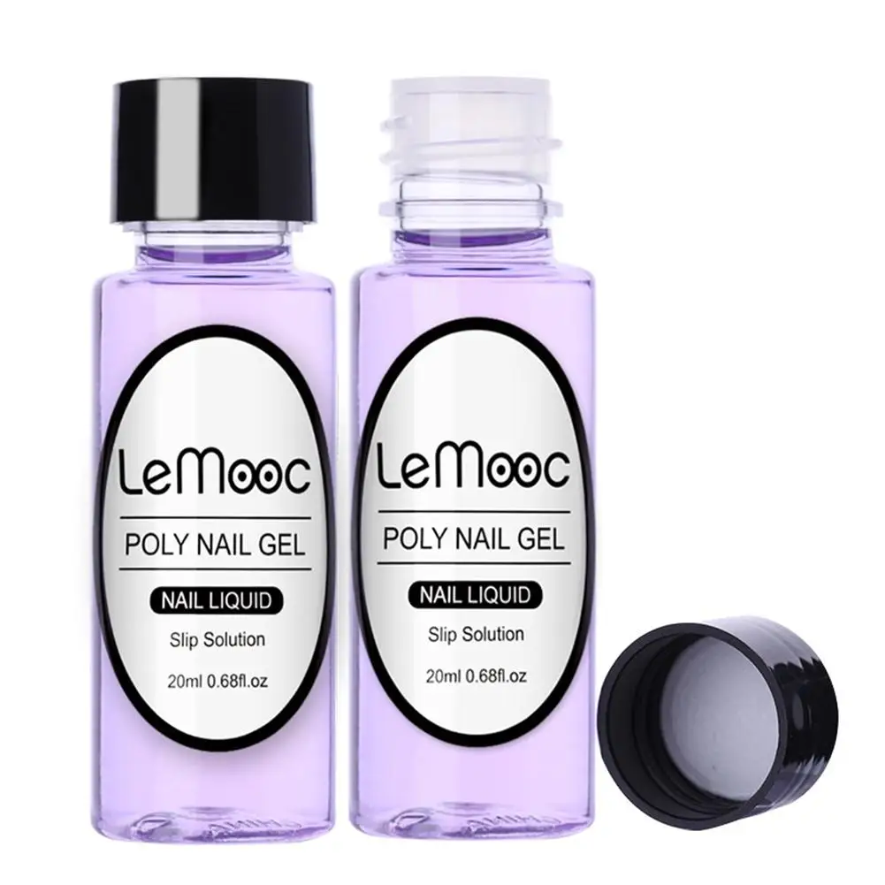 Полимерный УФ гель для ногтей жидкий раствор быстрого наращивания постоянный прозрачный акриловый 20