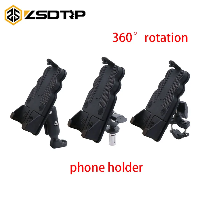 

ZSDTRP Motorcycle Mobile Phone Holders Support Stands Moto Phone Holder Mount Universal For iPhone Pro X Xs Pro Max