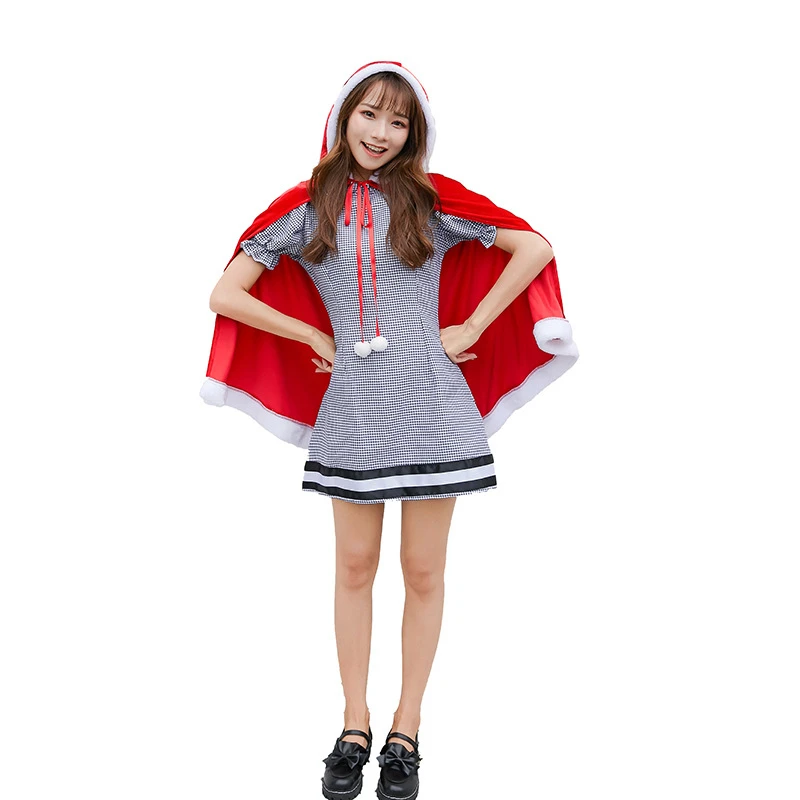 Рождественское обслуживание японский милый Рождественский комплект зимнее