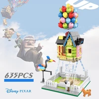 new pixar up balloon house tensegrity sculptures anti gravity dynamics physics balance building blocks classic bricks toys gifts