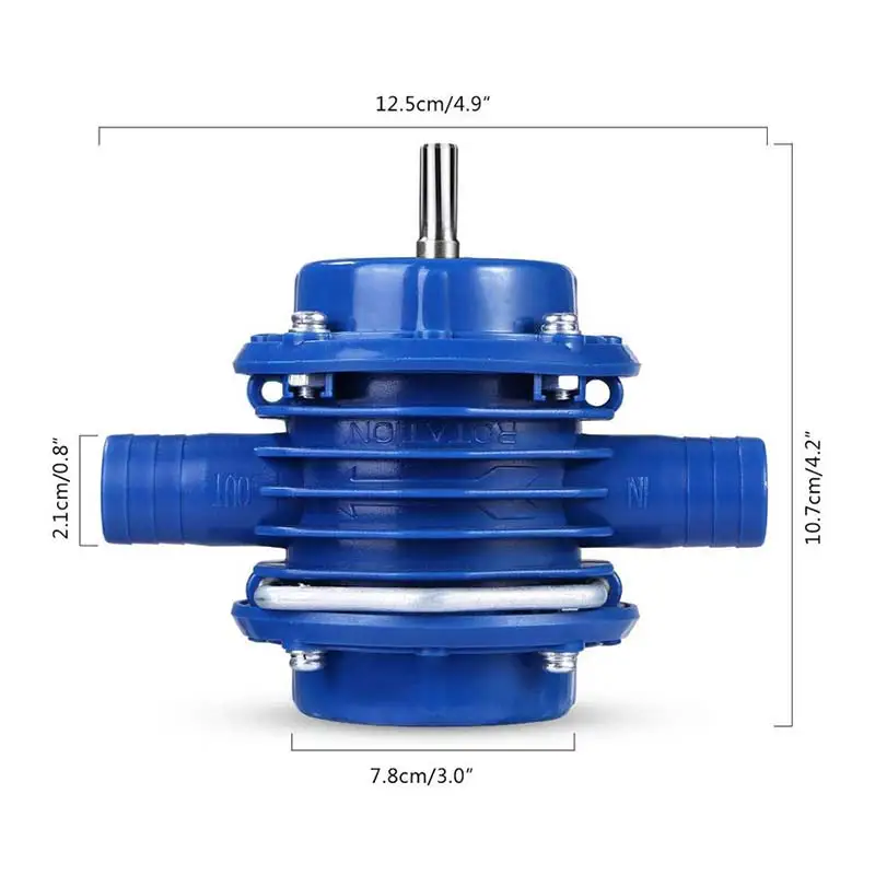 Домашний сверхмощный самовсасывающий ручной электродрель водяной насос