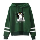 Толстовка Shaman King с японским мультяшным принтом, Модный свитшот в стиле хип-хоп с длинным рукавом для мужчин и женщин, худи в стиле Харадзюку С аниме, пуловер, топы