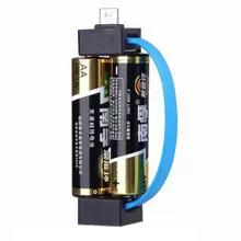Portable emergency phone charger powered by 2pcs AA batteries with Micro USB/ USB-C/ lighting connectors for universal phone