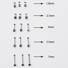 50 шт.корт. Стоматологический ортодонтический обжимный крючок (квадратный) 1,6 мм, 1,8 мм, 2,7 мм, 3,1 мм, 4 мм, 5,5 мм, 7 мм