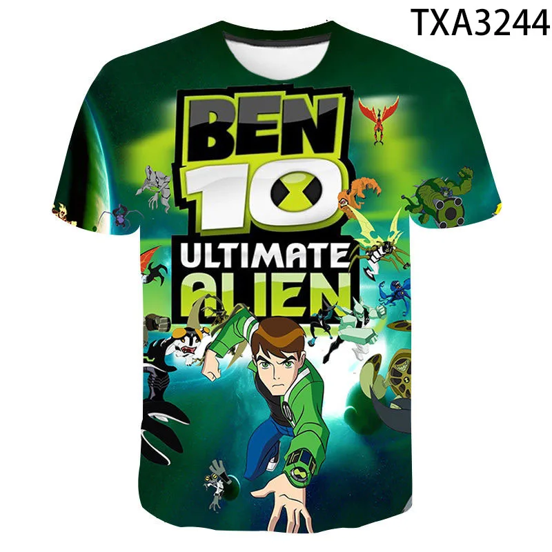 

2020 New Summer Ben Boy Girl Kids Fashion Men Women Children 3D Print T Shirt Short Sleeve Casual Cool Tops Tee