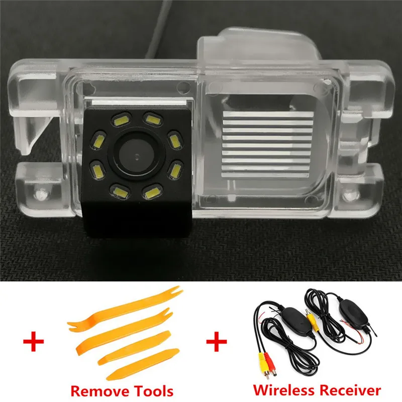 Camera Tool Wireless YIFOUM HD динамическая траектория треков Автомобильная камера заднего вида для Mitsubishi Pajero Pinin TR4 iO Американская версия/L200 Triton - Название цвета: Camera Tool Wireless