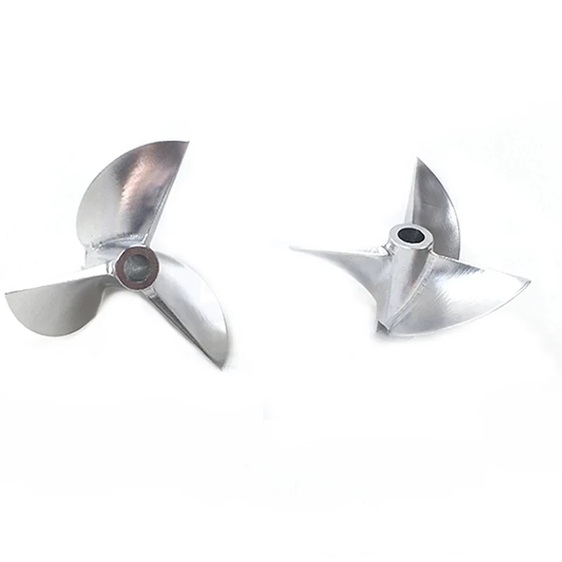 

1pair CNC V947 3-blade Propeller 7075 T6 Paddle Dia 47mm Aperture 4.8mm Prop CW CCW High Quality for RC Speeding Model Boat