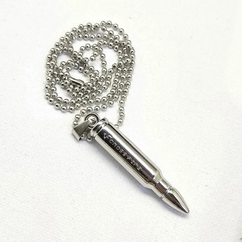 Винтажное ожерелье с кулоном в виде пули из Англии мужские аксессуары для