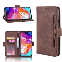 leather phone case for samsung galaxy a20s m30s back cover flip card wallet with stand retro coque