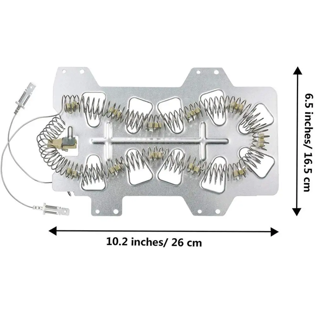 

5Pcs/set Dryer Heating Element Thermal Fuse Thermostat Dryer Repair Kit Replacement for Samsung Sears Kenmore