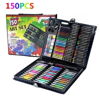 150 pcs painting drawing art artist set kit tools for kids children boys girls students holiday gift office stationery supplies