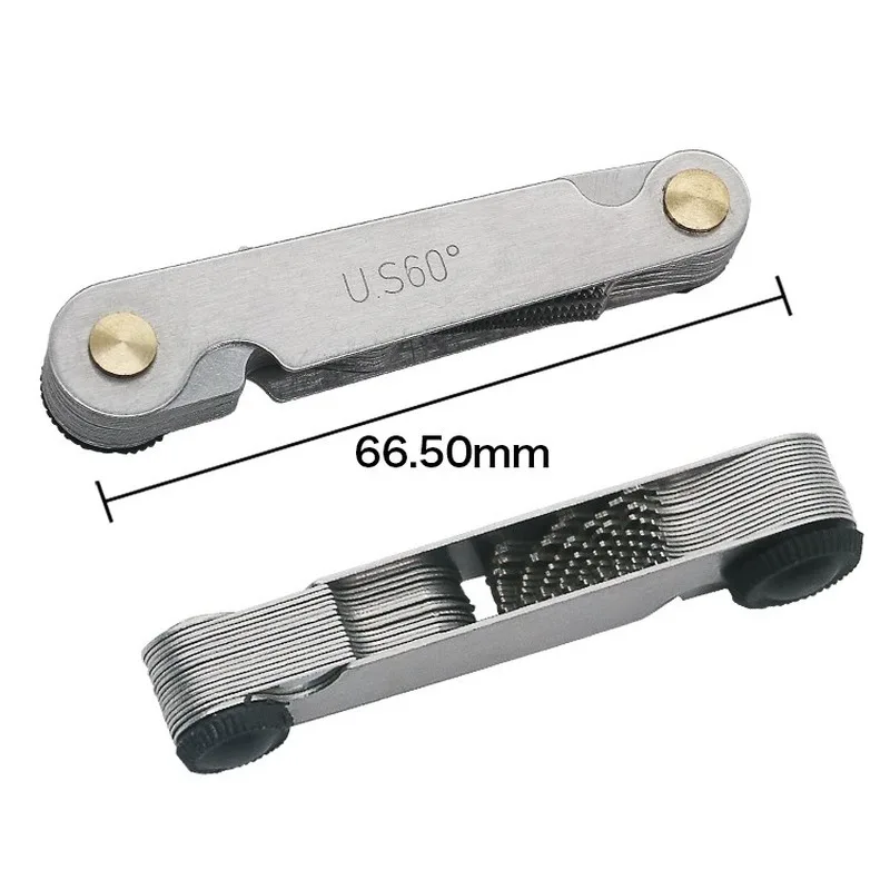 Императорский Нержавеющая сталь резьбовой калибр 30 шт./компл. 60 градусов винт с