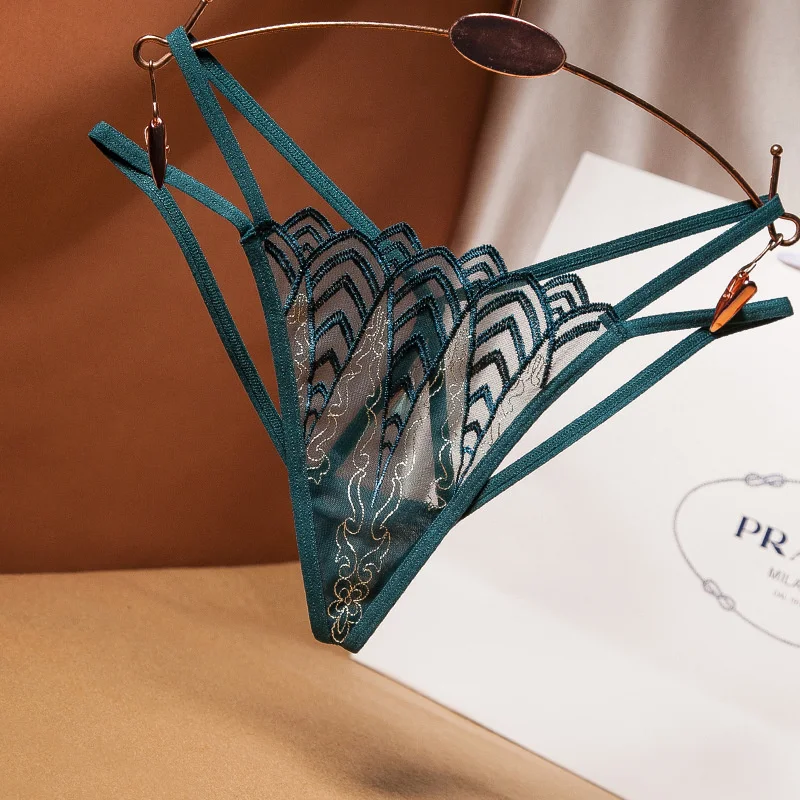 Sexy mesh women's underwear Brazilian bead Kawai secret mini hip pajamas adult | Женская одежда