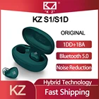 Оригинальные беспроводные наушники KZ S1S1D TWS, Bluetooth 5,0, динамическиегибридные наушники с сенсорным управлением и шумоподавлением, Спортивная гарнитура