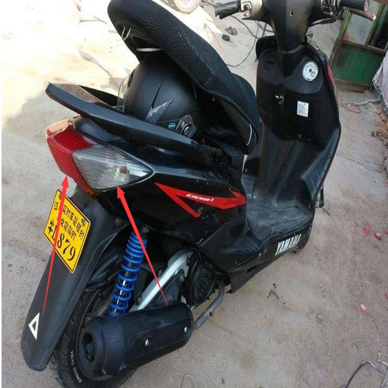 

motorcycle accessories for CYGNUS 5TY scooter Tail lights Cover Motorcycle Taillight Cover glass Plastic