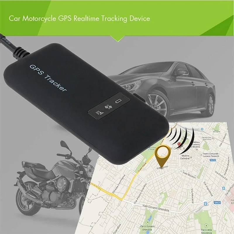 Автомобильный GPS трекер Vehemo мини локатор с 4 контактами GPRS GSM сигнализация