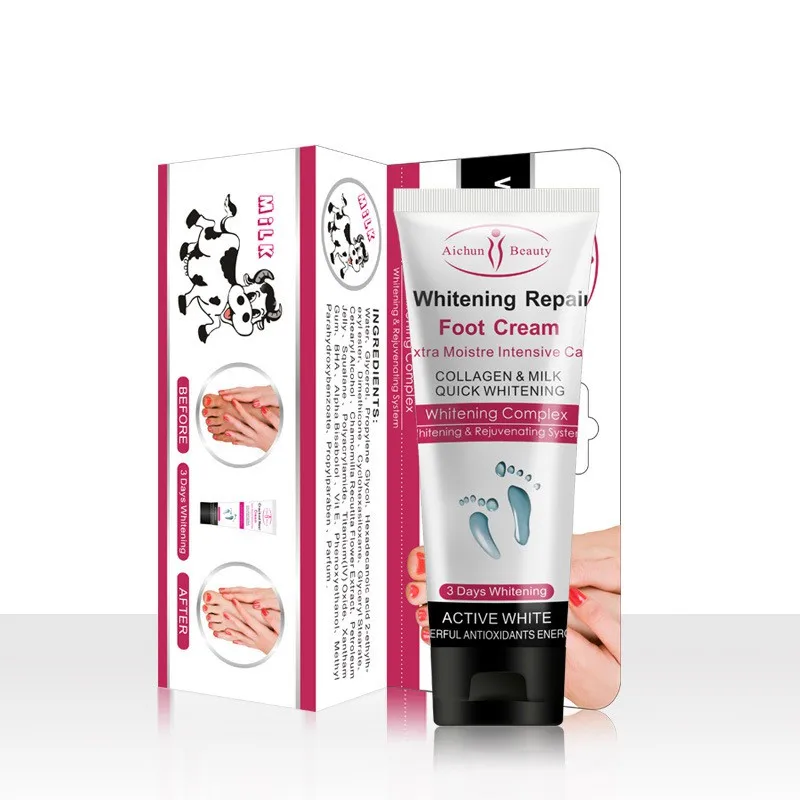 Отбеливающий Восстанавливающий омоложения кожи ног крем Отшелушивающий