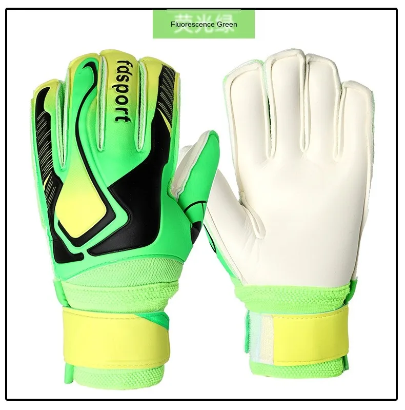 

Gloves for Soccer Professional Soccer Goalie With Latex Kids Non-slip Protection Finger Goalkeeper Gloves Thick Children Gloves