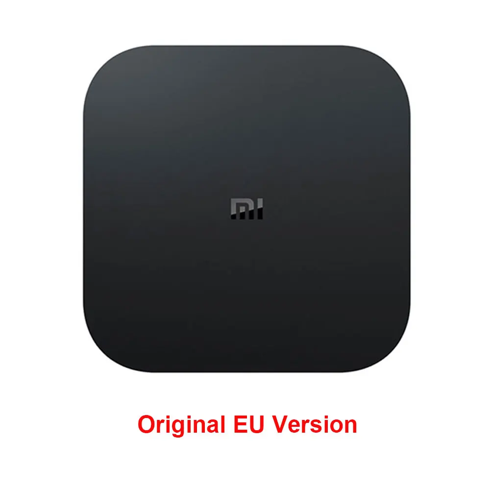 Original EU Plug Xiaomi mi Box S 4K tv Box Cortex-A53 четырехъядерный 64 бит Mali-450 1000Mbp Android 8,1 2 ГБ+ 8 Гб HD mi 2,0 2,4G/5,8G WiFi BT4.2 - Цвет: Original EU Plug