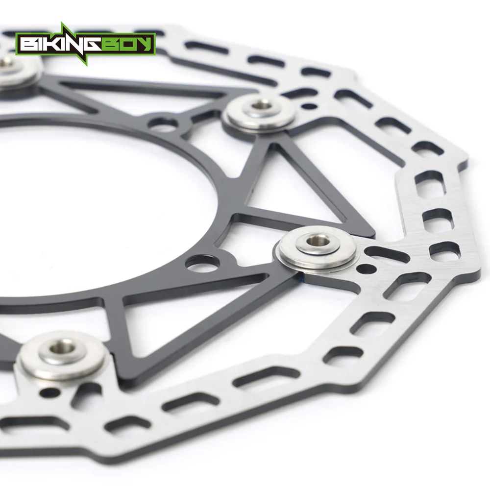 

BIKINGBOY 270mm Front Brake Disc Disk Rotor Bracket For Kawasaki KX 125 250 06-08 KX250F KX450F 2006-2017 KLX 450 R 07-17 16 15
