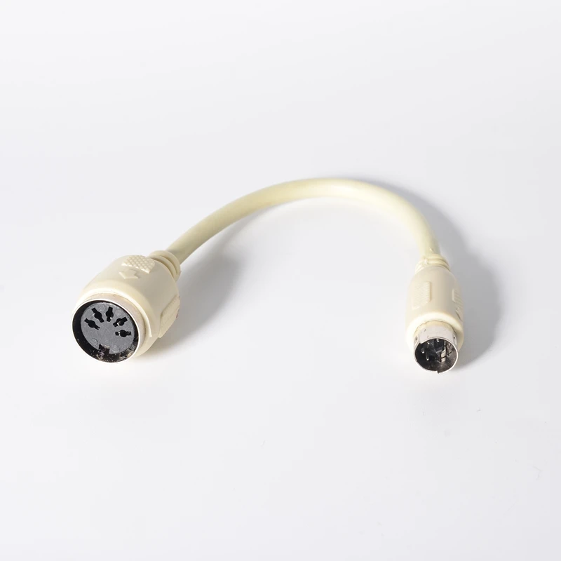 Кабель-адаптер для клавиатуры Mini DIN6 PS/2 папа-Мама Мама-папа кабель MDIN6 6 Pin-DIN5 5 Pin ПК