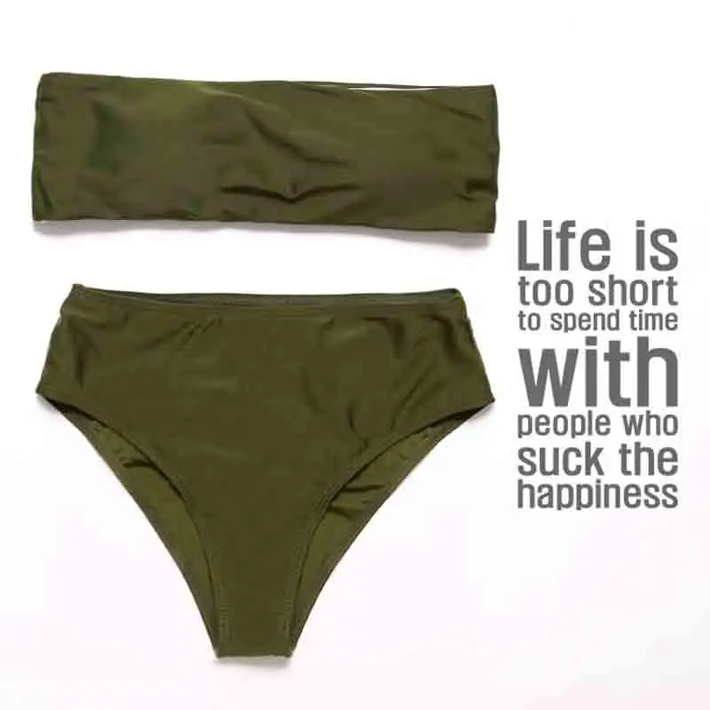 Высокая талия Купальник 2018 сексуальное бикини бразильское для женщин купальные