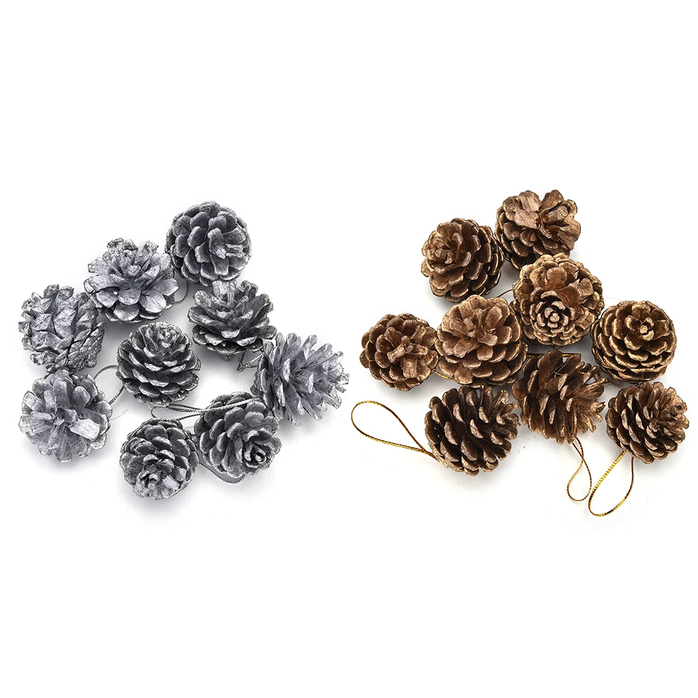 Елочные шишки елочные подвесной шар украшения для рождества праздника товары