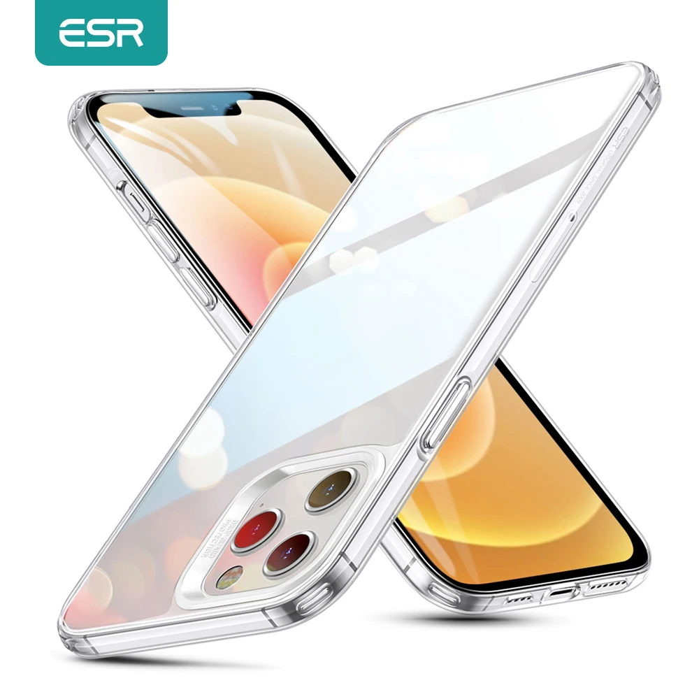 Чехол ESR для телефона iPhone 12 mini Pro Max прозрачный чехол из закаленного стекла /12 чехлы