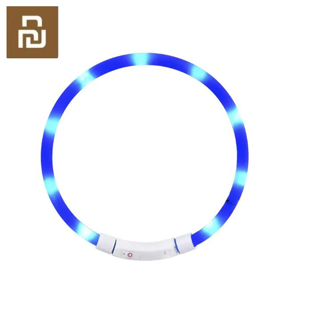 Светодиодный светильник для домашних животных ошейник с защитой от потери