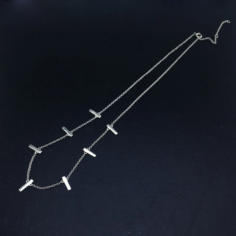 FFGems Настоящее серебро 925 пробы ожерелье подвеска элегантные женские ювелирные