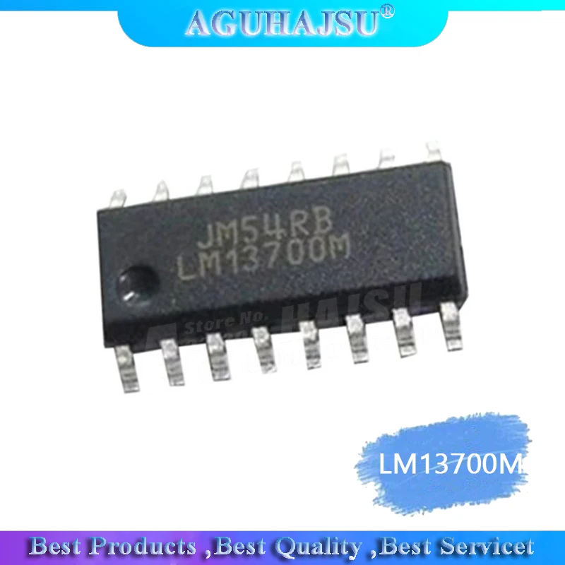 5 шт./лот LM13700M лапками углублением SOP 16 LM13700MX SOP16 LM13700 СОП SMD|Интегральные схемы| |