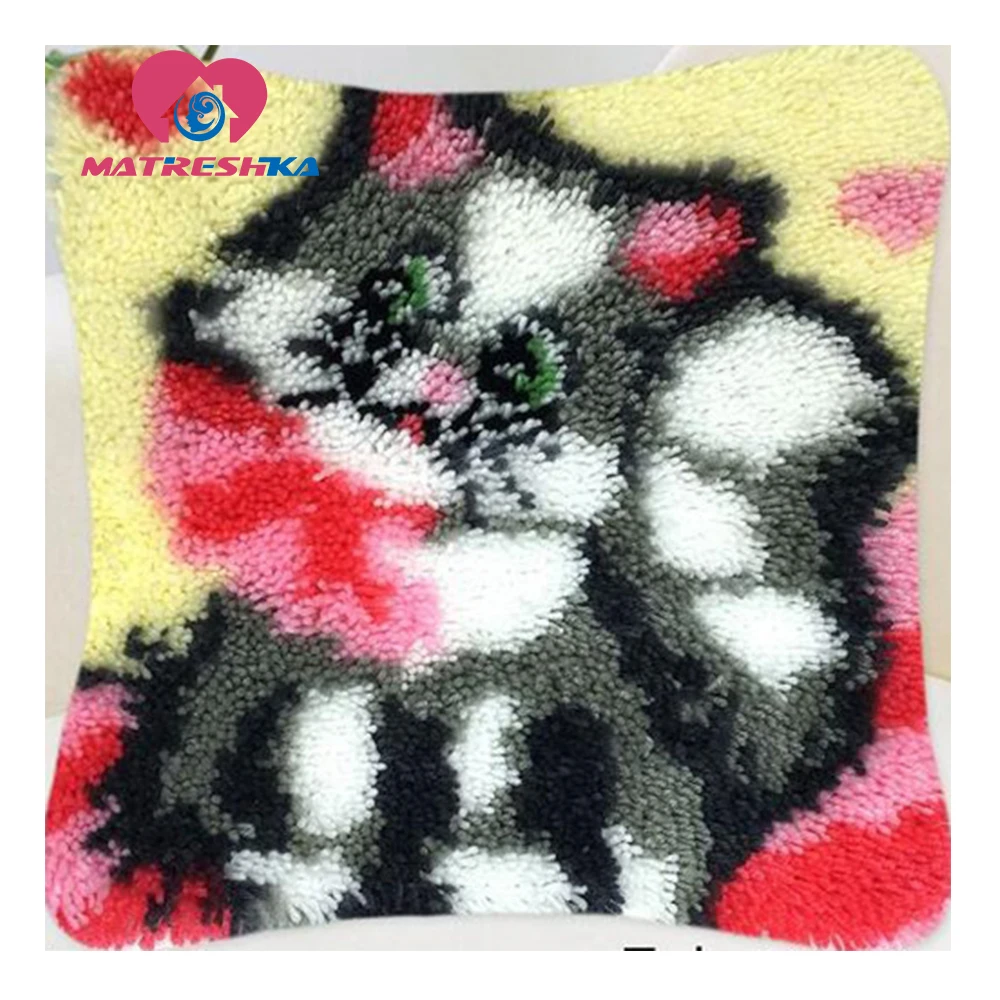 Foamiran для рукоделия вышивка подушка перекресная строчка Подушка наборы гобеленов