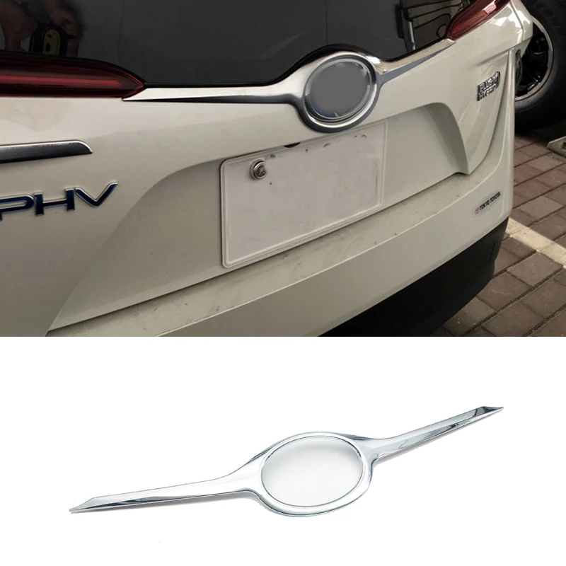 

For Toyota Prius Prime PHV 2017 2018 2019 ABS Rear Tail Trunk Lid Molding Trim Decoration Cover Trim 1pc Car Styling Accessories