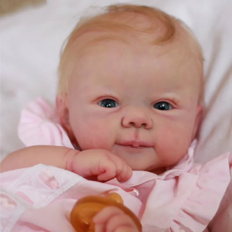 Комплект куклы-реборн 20 дюймов мягкая Неокрашенная Кукла-младенец Juliette детали