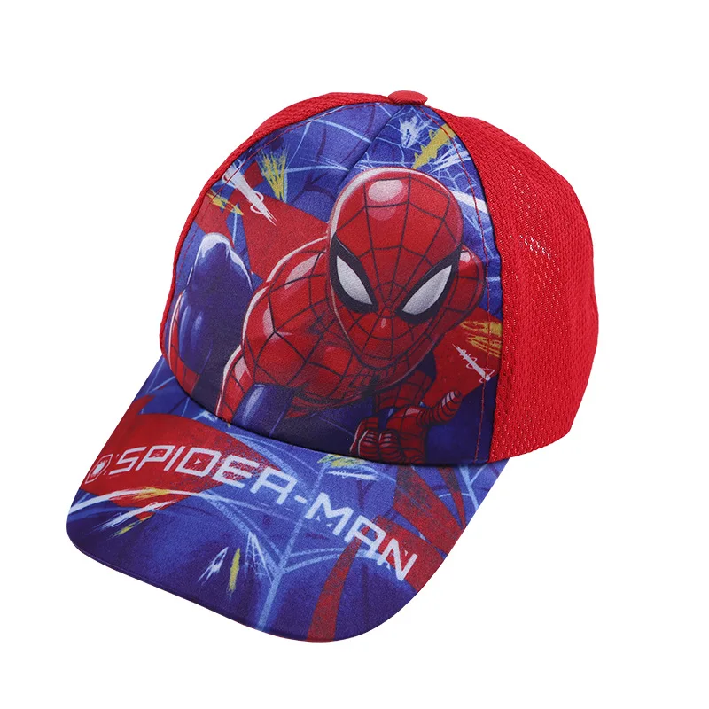 

Disney Marvel Frozen Baseball Cap Anna Elsa Mickey Minnie Mouse Spiderman Anime Cartoon Hat kids Boy Girl Adjustable Caps Gifts